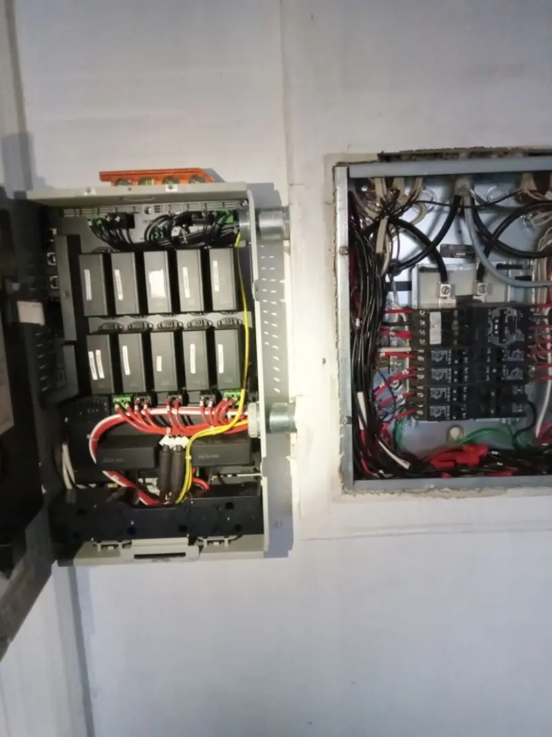 Electrical panel upgrade completed for Indoor Lighting Installation in Fox Chapel